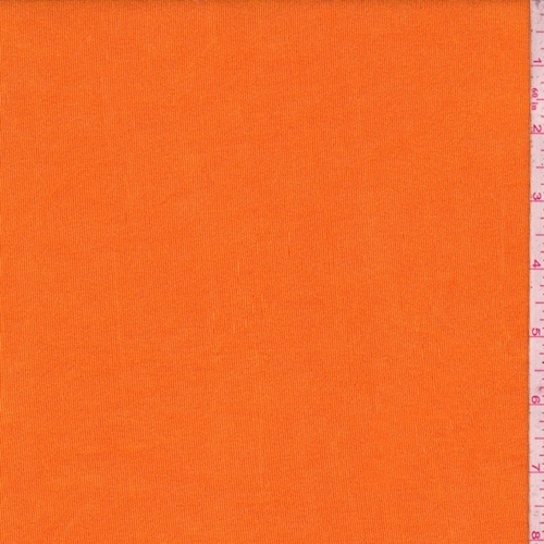 Bright Orange Slinky Knit