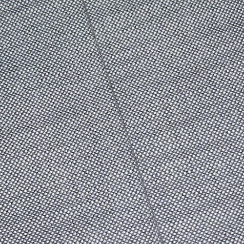 *4 5/8 YD PC -- Deep Gray/Mist Beige Indoor/Outdoor Slub Woven Decorating Fabric DFW00954-XOD