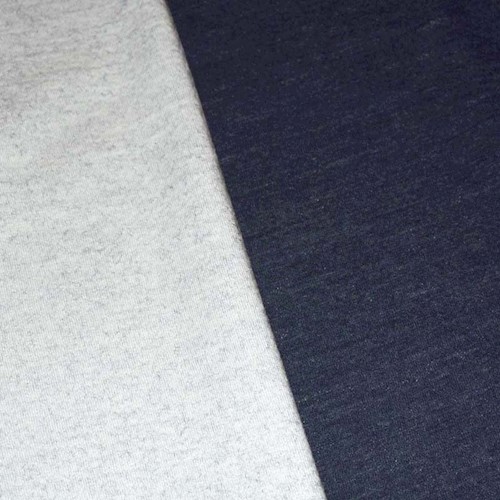 Navy Blue/White Wool Blend Double Knit DFW11449