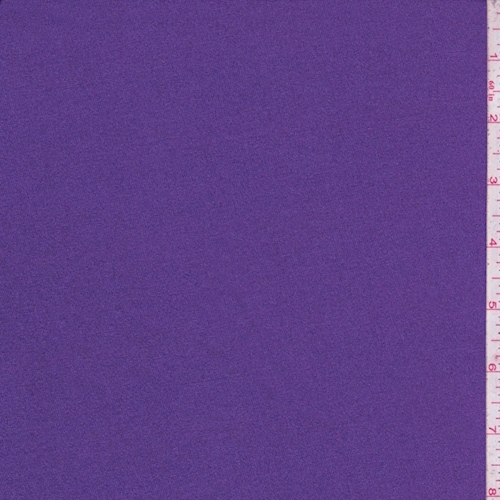 Metallic Purple Slinky Knit