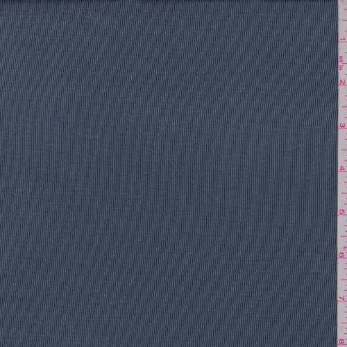 Vintage Carbon Blue Modal Slinky Knit