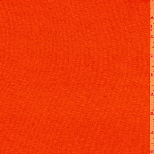Ambrosia Orange Sweater Jersey Knit