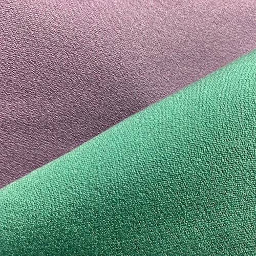 Seafoam/Orchid Reversible Crepe