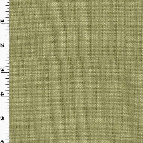 *10 YD PC--Honeydew Green Basket Canvas Weave Home Decorating Fabric DFW1874-X