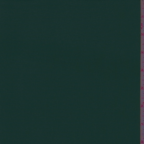 Dark Evergreen Crepe Georgette