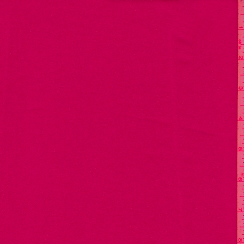 Magenta Satin Back Crepe