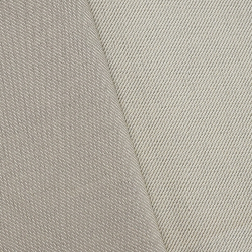 Taupe Beige/White Wool Blend Twill Home Decorating Fabric