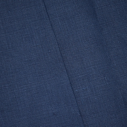 Deep Blue Linen Canvas Home Decorating Fabric