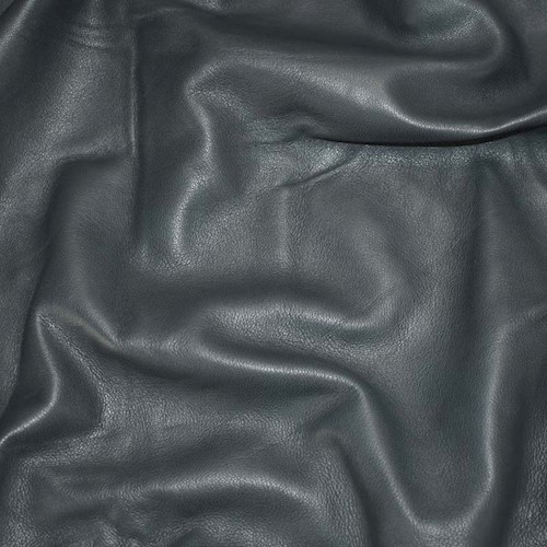 Dusty Blue Gray Lamb Skin Leather Hide HIDE601