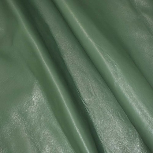 Succulent Green Soft Textured Leather Hide HIDE600