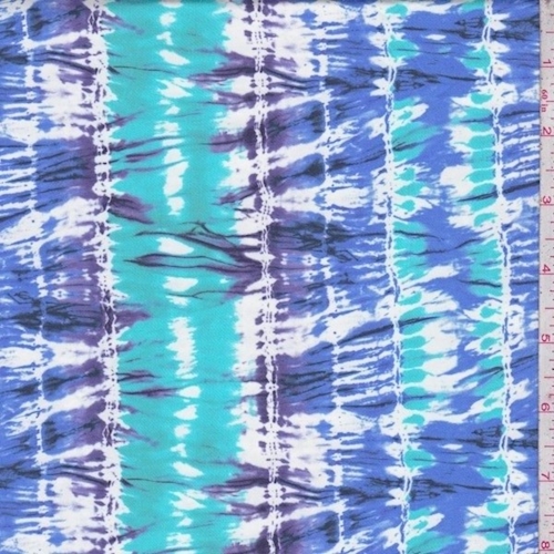 Turquoise/Purple/Blue Seismic Swimwear