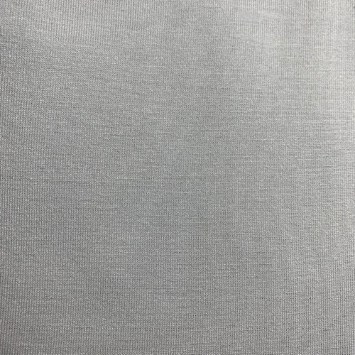 Pearl Grey Cotton Blend Jersey Knit
