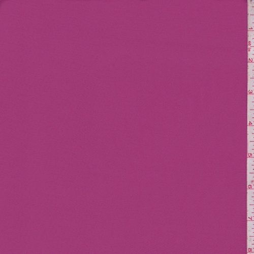 Dark Fuchsia Polyester Suiting