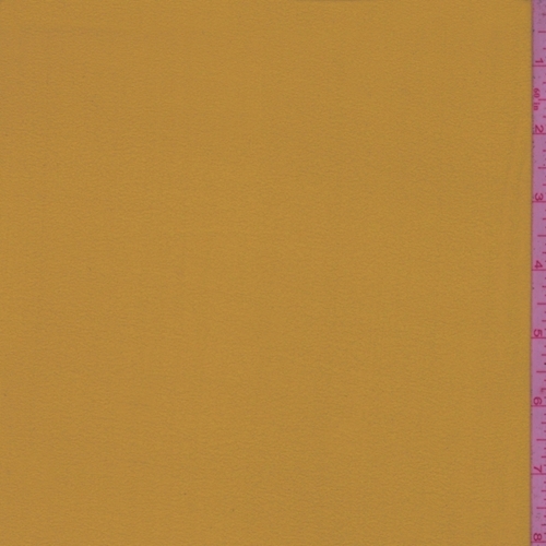 Green Ochre Silk Crepe Georgette