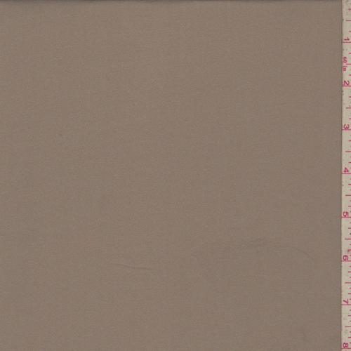 Hazelnut Silk Crepe Georgette