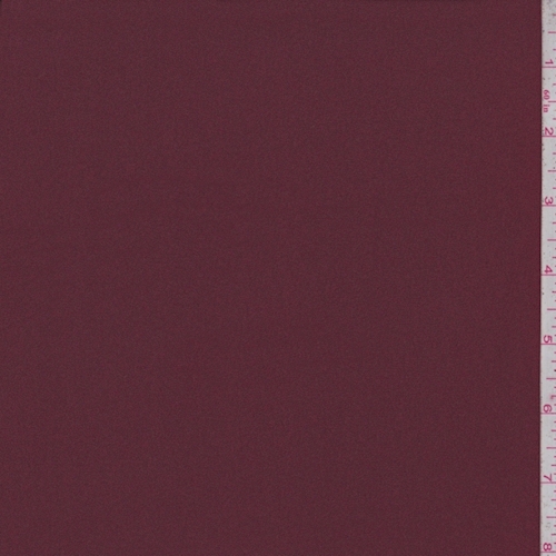 Merlot Silk Crepe Georgette
