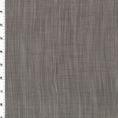 Mist Gray/Mauve/Multi Textured Slub Woven Decor Fabric DFW60206