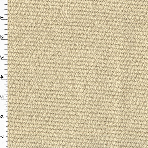 Ivory Textured Boucle Bonded Woven Decorating Fabric DFW60207