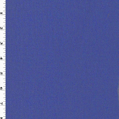 *6 YD PC--Deep Periwinkle Blue Semi-Sheer Textured Momie Crepe DFWAP0001755