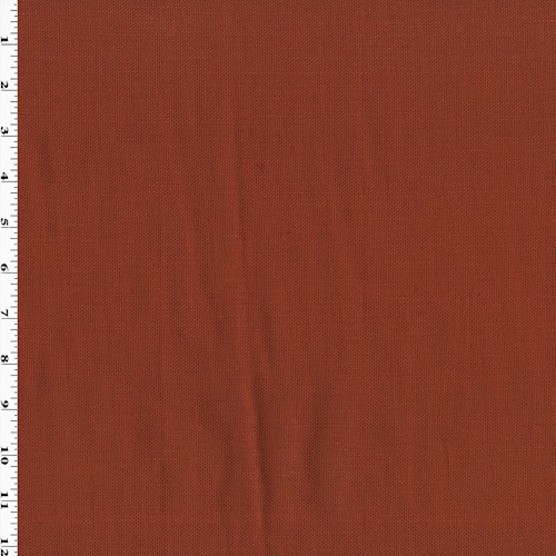 Rusted Orange Cotton Canvas Home Decorating Fabric DFW60185