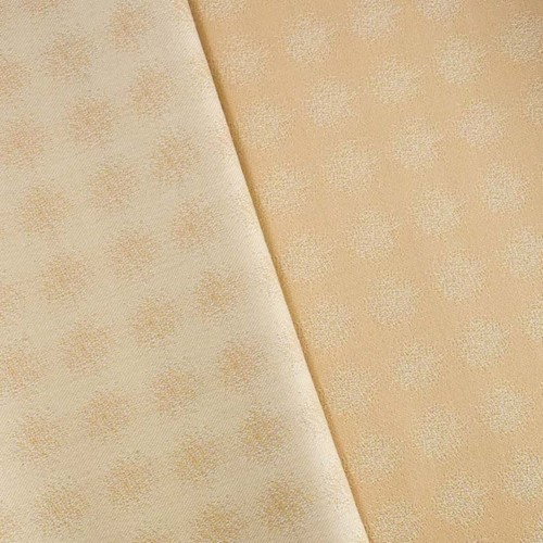 Nude Beige/Ivory Dot Burst Damask Home Decorating Fabric DFW60142