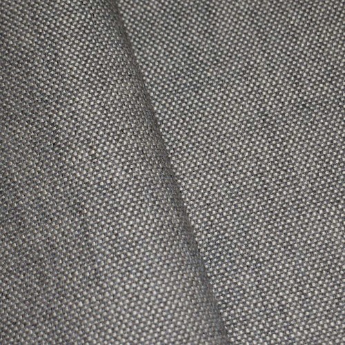*7 YD PC--Gray/Beige Indoor/Outdoor Textured Basket Canvas Woven Home Decorating Fabric DFW001064-XOD