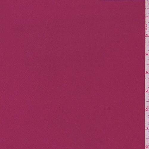 Magenta Silk Crepe de Chine