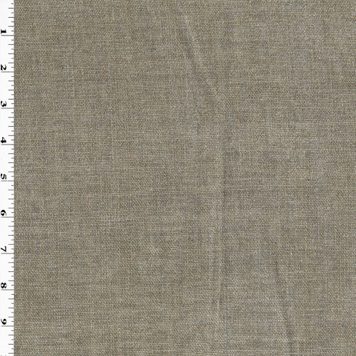 *7 3/4 YD PC -- Gray/Taupe Textured Chenille Decorating Fabric DFW2100-X