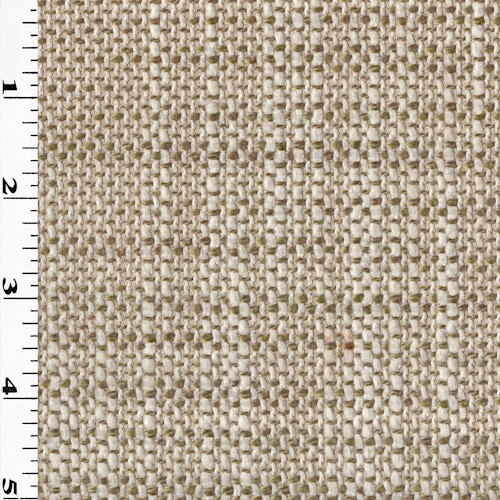 *9 YD PC -- White/Beige Textured Dobby Decorating Fabric DFW2104-X