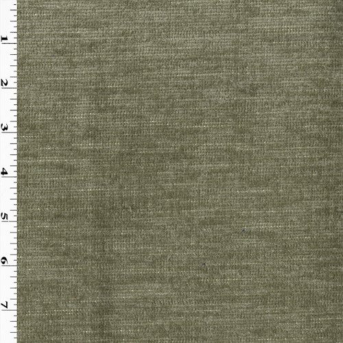 Dusty Taupe Brown Textured Chenille Home Decorating Fabric DFW60342