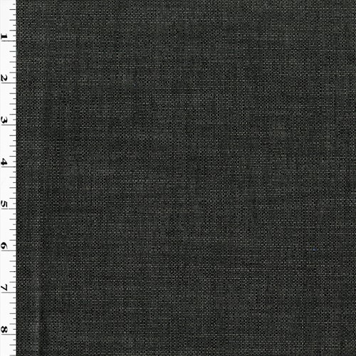 Faded Black Textured Woven Home Decorating Fabric DFW60369