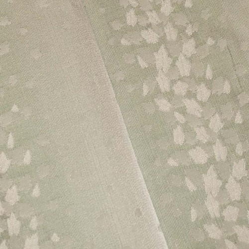 Sage/Beige Leaf Stripe Ombre Damask Home Decorating Fabric DFW60403