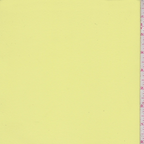 Citron Yellow Crepe Chiffon