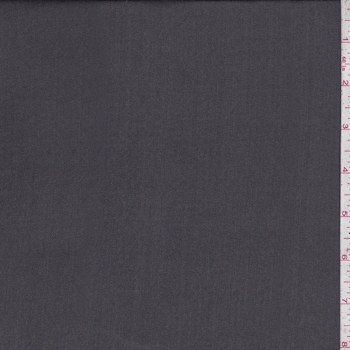 Gunmetal Crepe Georgette