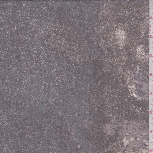 Slate/Taupe/Beige Granite Look Silk Chiffon