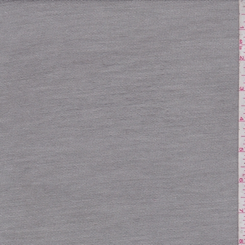 Heather Stone Grey Brushed French Terry Knit