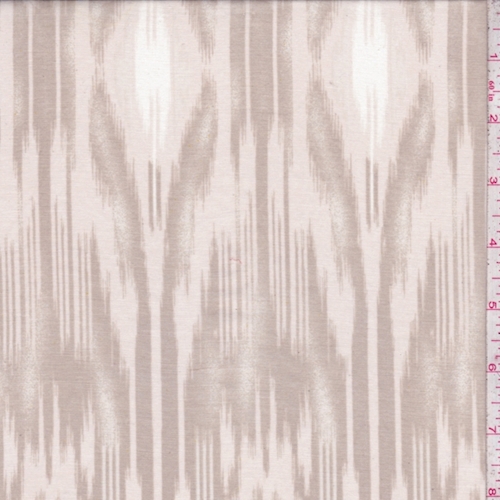Ecru/Pale Taupe Woodgrain Lawn