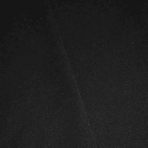 Basic Black Wool Blend Gabardine Twill Suiting APS00180