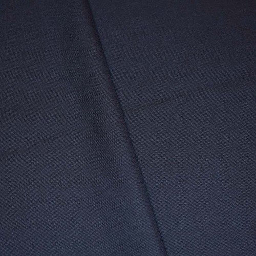 Indigo/Black Tropical Wool Blend Suiting APS00260