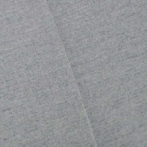 Heather Gray Wool Blend Stretch Woven Suiting APS00269