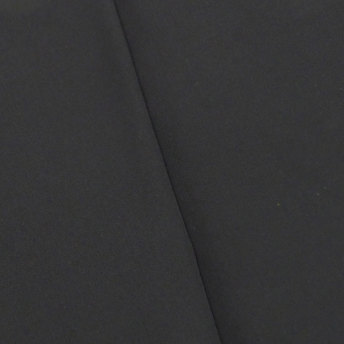 Pitch Black Gabardine Suiting