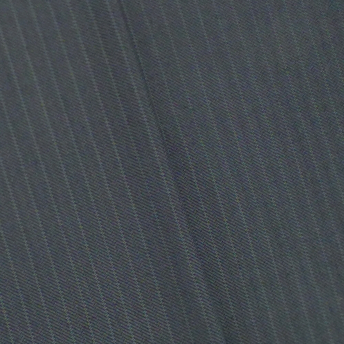 Lead/Black Wool Blend Stripe Woven Stretch Suiting