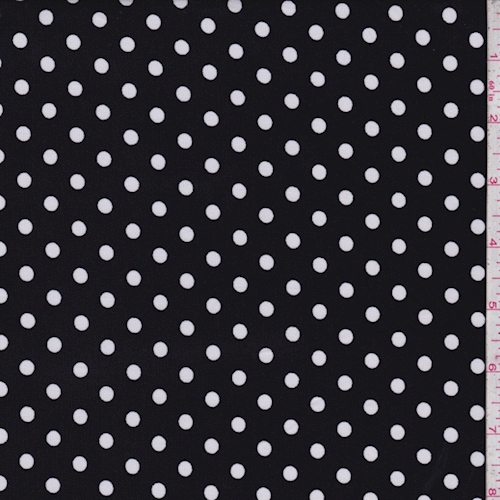 ITY Black/White Dot Jersey Knit