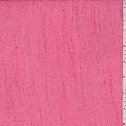 Hibiscus Pink Linen Look