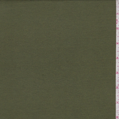 Algae Green Rayon Jersey Knit