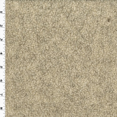 Dirty Beige Sherpa Fleece Knit DFW11446