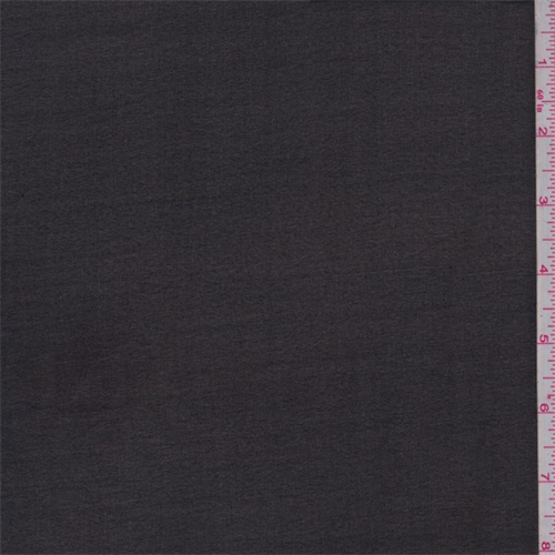 *2 5/8 YD PC--Sheer Black Silk Chiffon