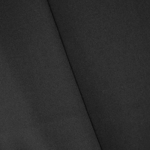 Matte Black Tropical Wool Blend Suiting APS00248