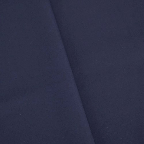 Deep Ink Blue Wool Blend Suiting APS00250