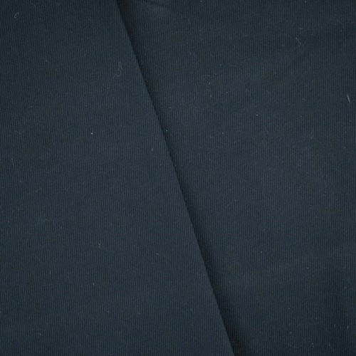 Deep Navy Blue Cotton Stretch Twill Jacketing - APS00319 | Fashion Fabrics